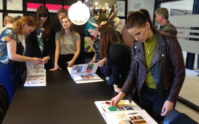 Besøget hos Dansk Mode og Textil